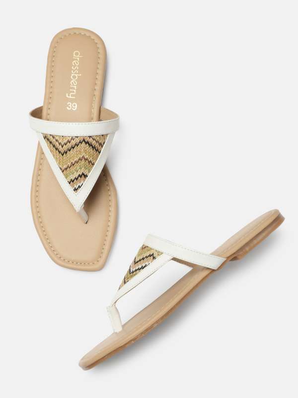 t strap flats online india