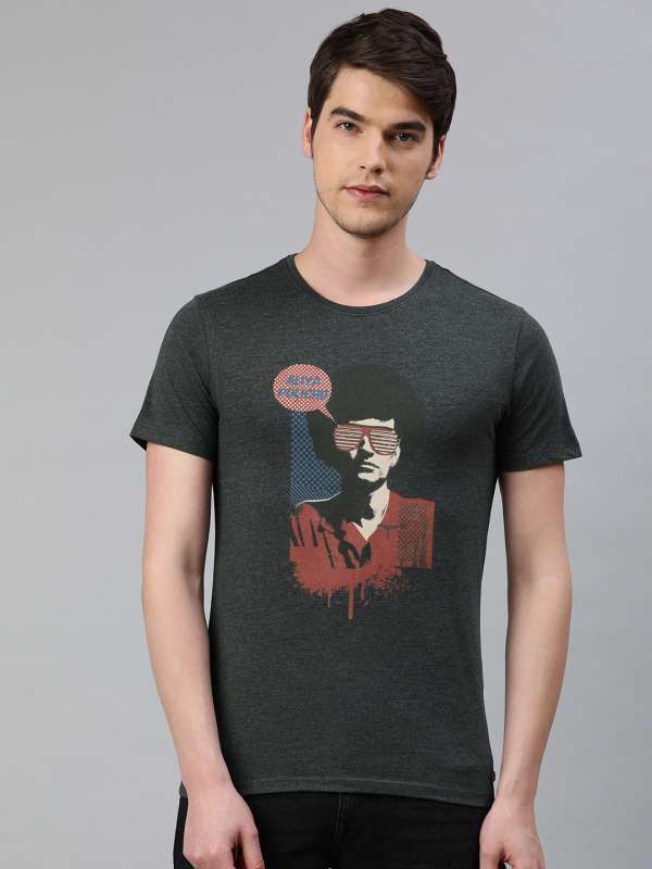 peter england t shirts myntra