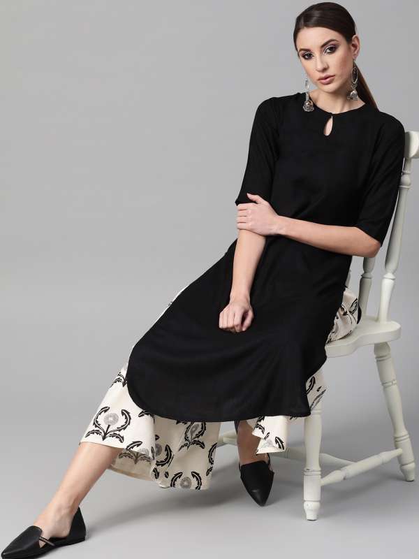 black salwar suit for girl