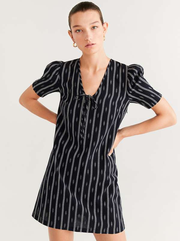 myntra one piece knee length