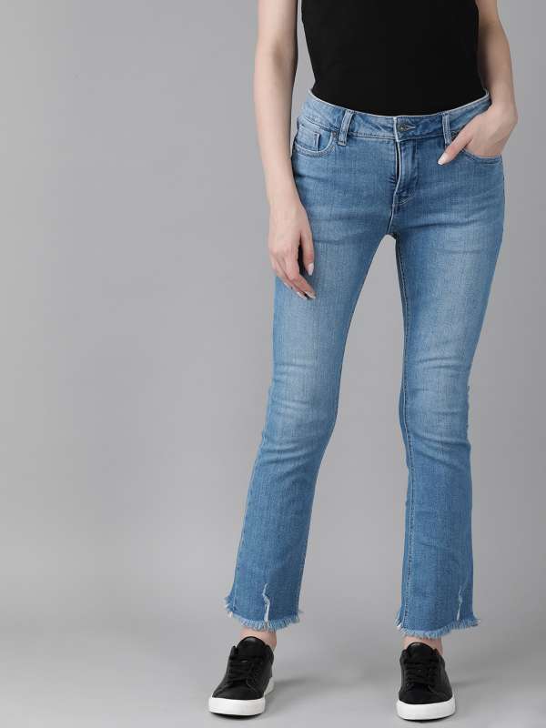 myntra flared jeans