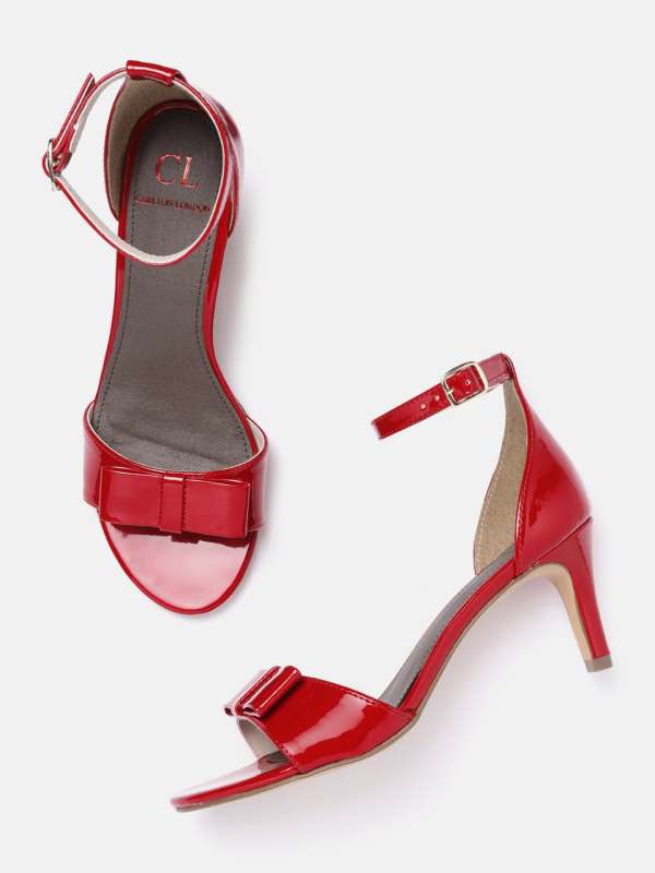 red heels myntra