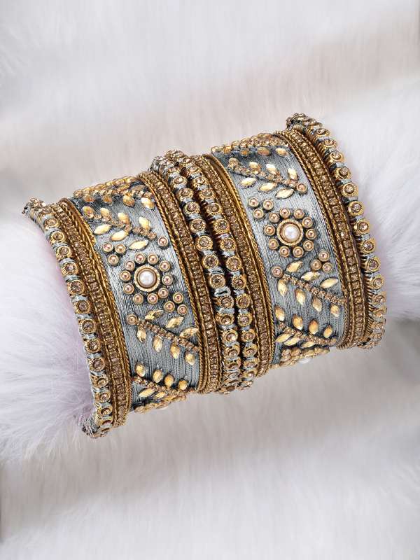 Grey bangles new arrivals