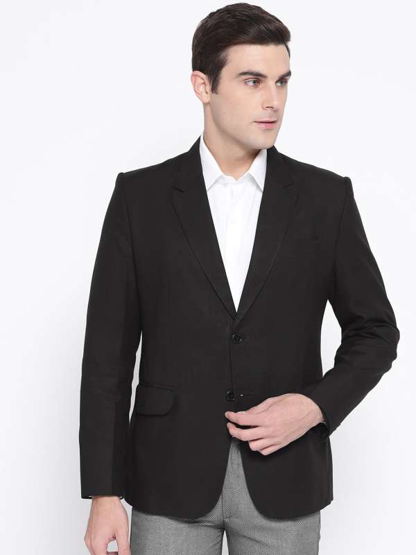 Mens black clearance formal jacket