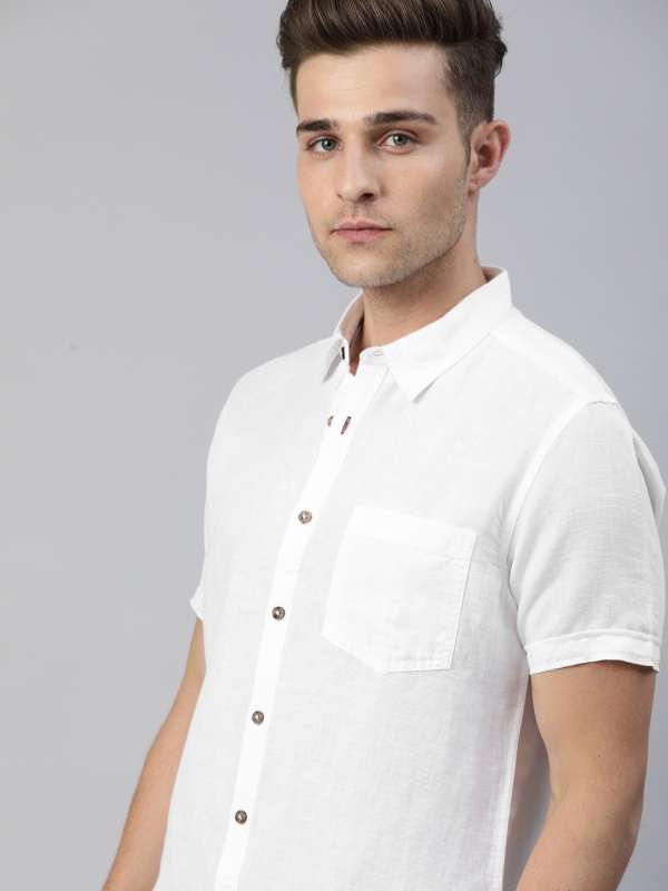 Linen shirt bits online