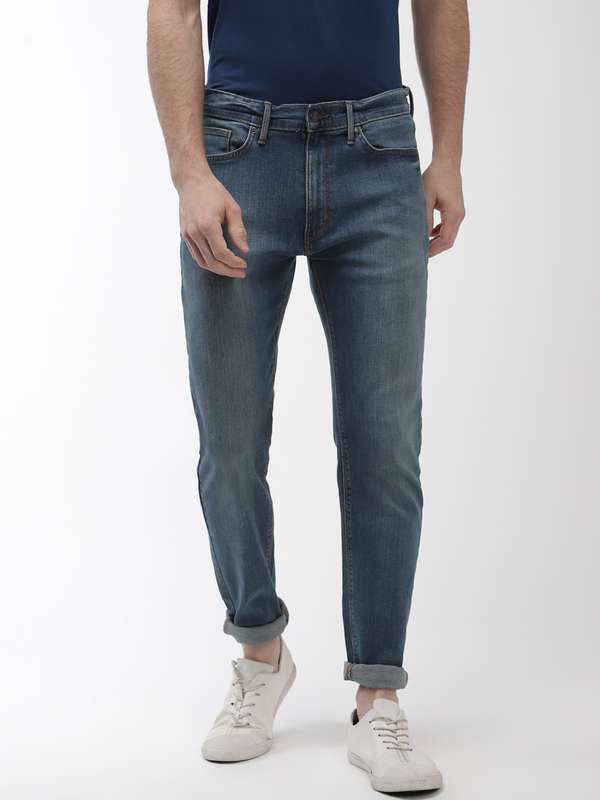 marks and spencer tapered jeans