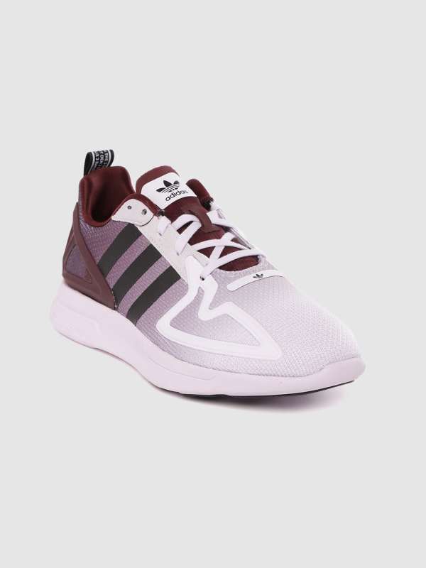 adidas purple and white shoes