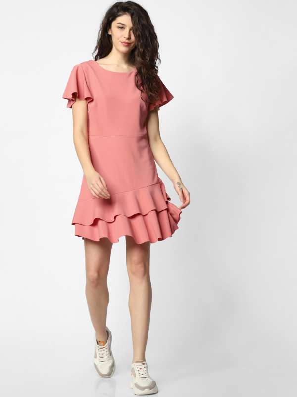 myntra short dresses