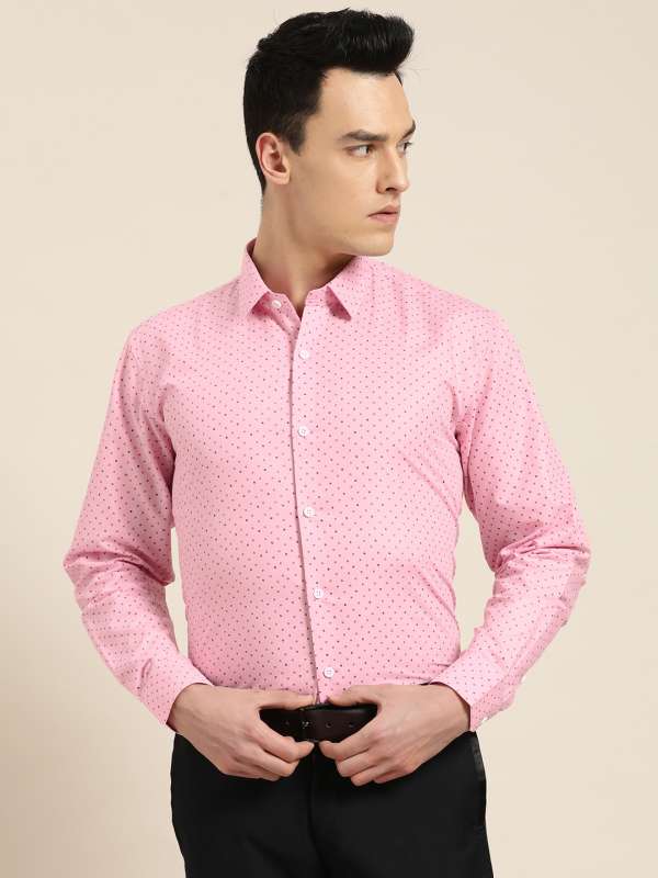 Buy Dark Pink Shirts for Men by SOJANYA Online