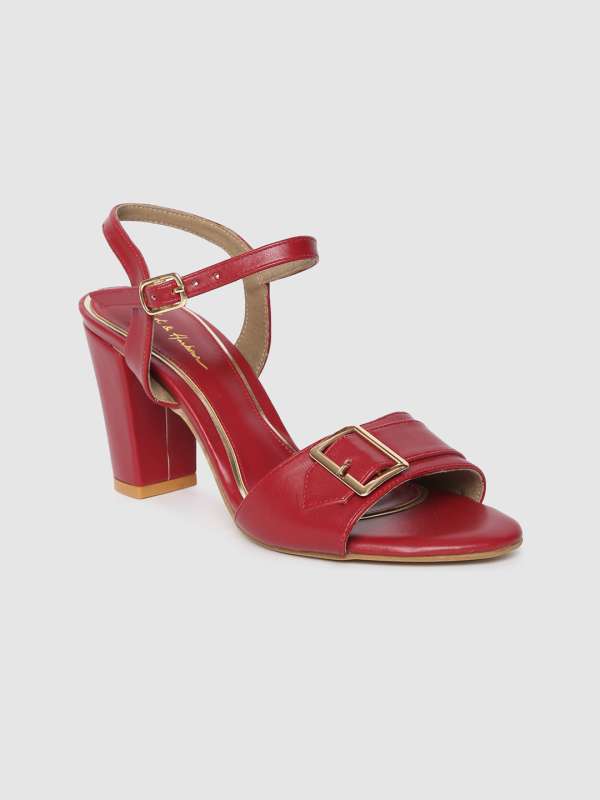 red heels myntra