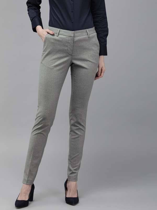 myntra women's formal pants