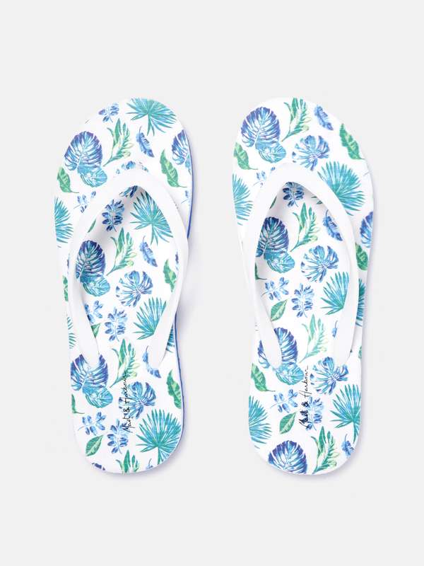 flip flop slippers for womens myntra