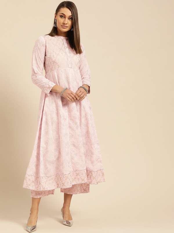 palazzo suit sets myntra