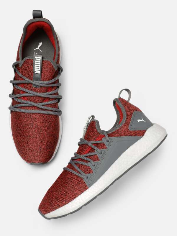puma shoes for men red colour