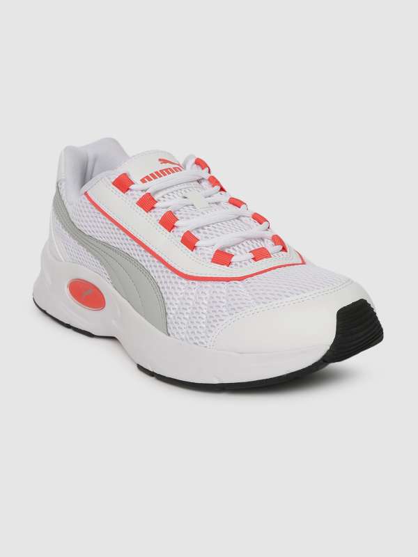 puma white sneakers myntra