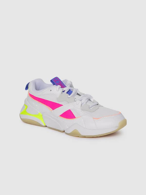 Buy Puma White Sneakers online in India