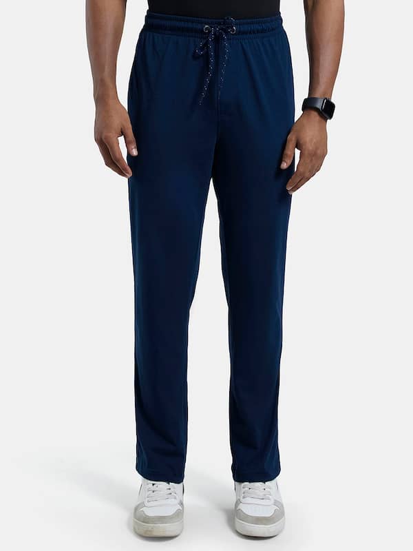 Buy Jockey Easy Movement Track pants - Navy Blazer at Rs.949