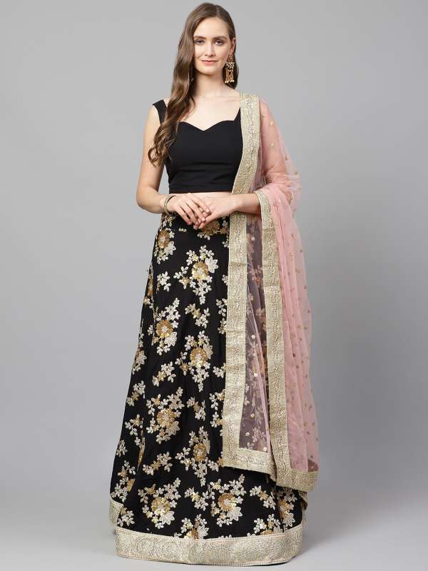 banarasi lehenga myntra