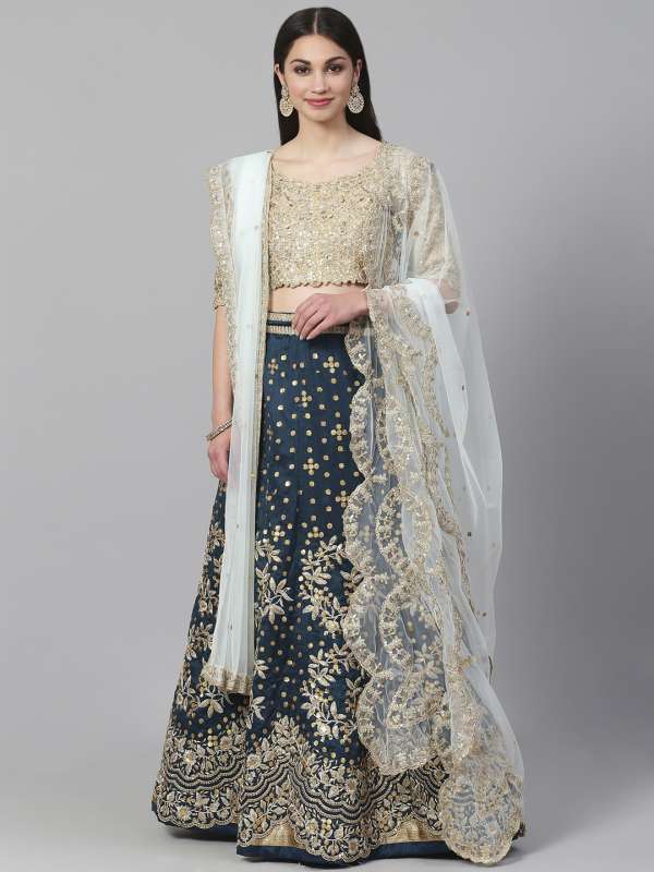 myntra party wear lehenga