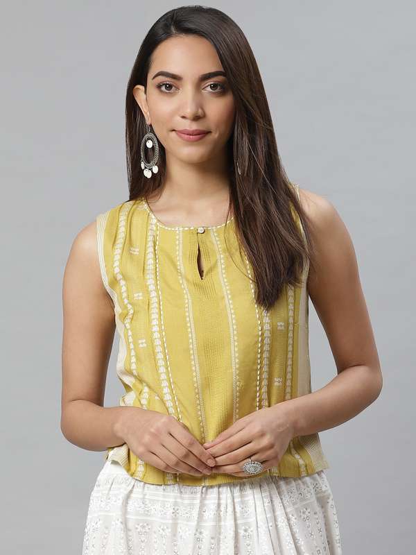 W tops in myntra clearance