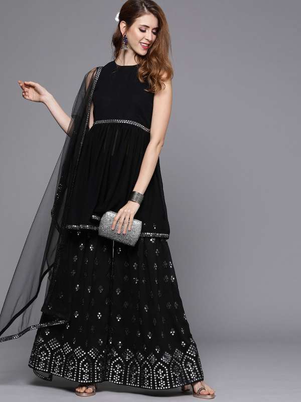 sharara suits on myntra
