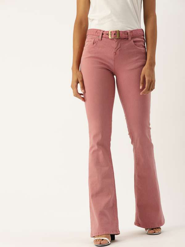 casual jeans coral