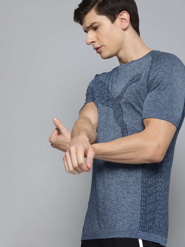 puma bmw t shirt homme cyan