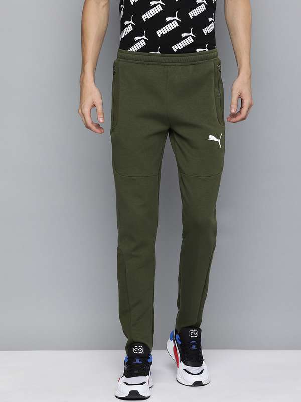 puma slim fit track pants mens
