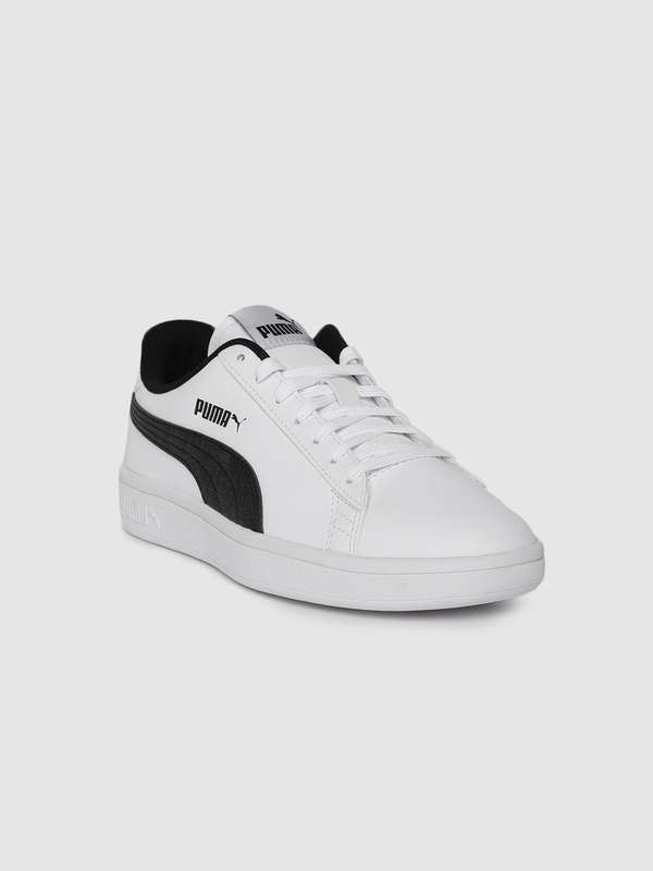 puma white sneakers myntra