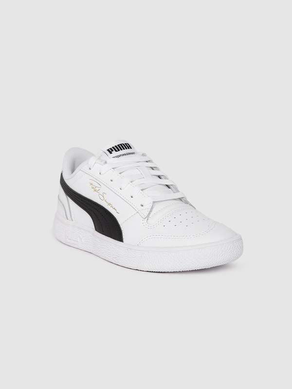 puma white sneakers myntra