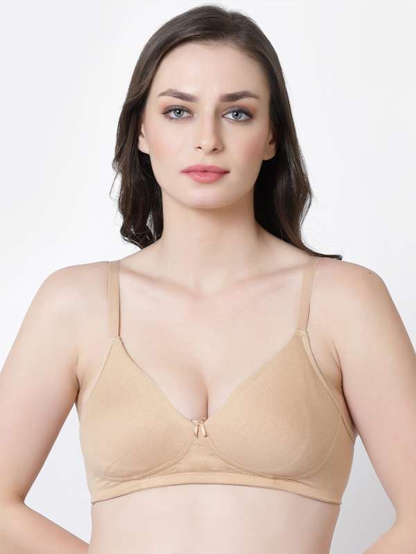 Buy Inner Sense Organic Cotton Antimicrobial Backless Non-Padded Seamless  Bra - Nude (34C) Online