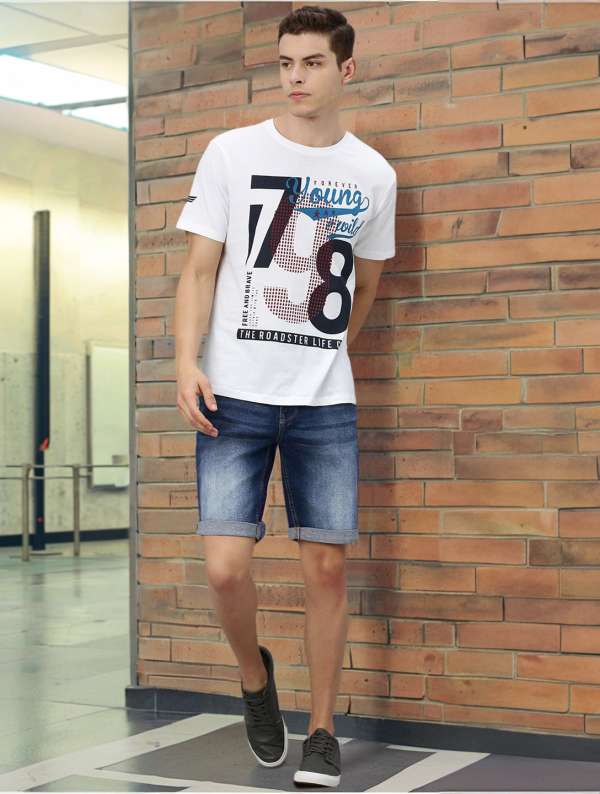 Mens denim shorts online india top