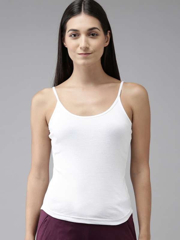 Women White Camisoles - Buy Women White Camisoles online in India