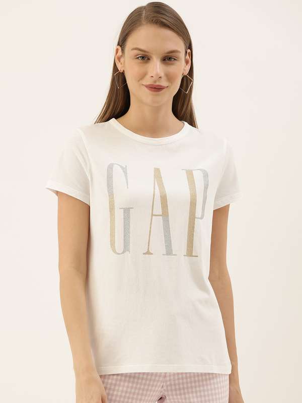 gap plain white t shirt