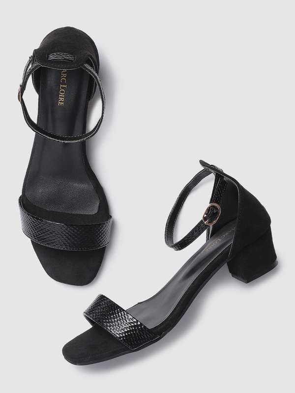 myntra block heels