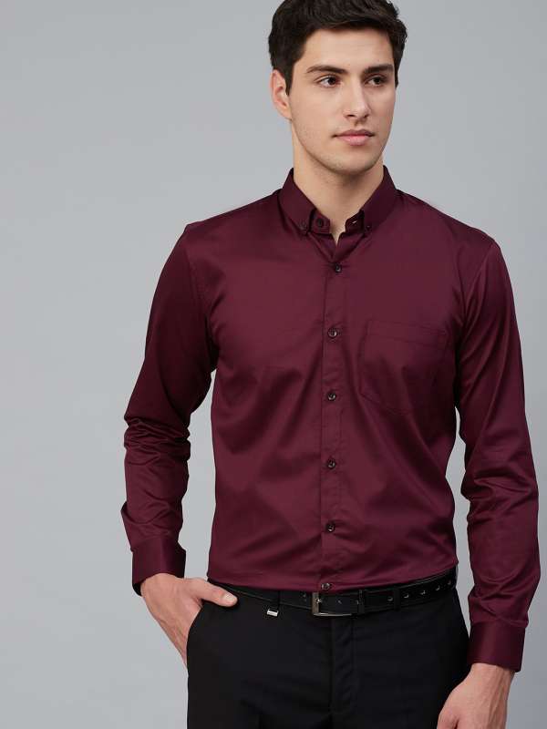 Plain LycraCotton Blend Cotton Lycra Shirt With Pant Combo Full Sleeves Formal  Wear