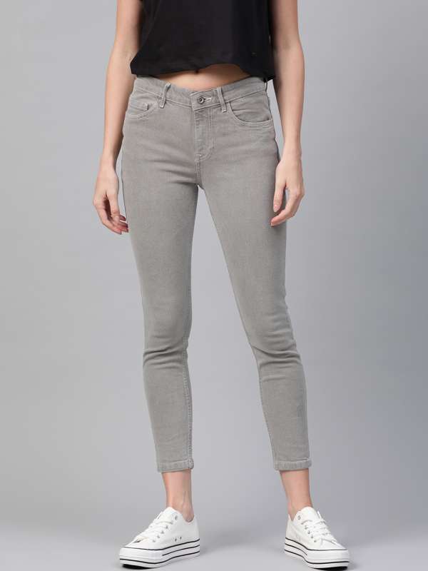greyish jeans