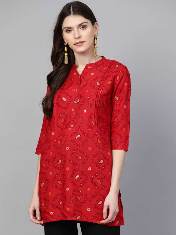 myntra tops and kurtis