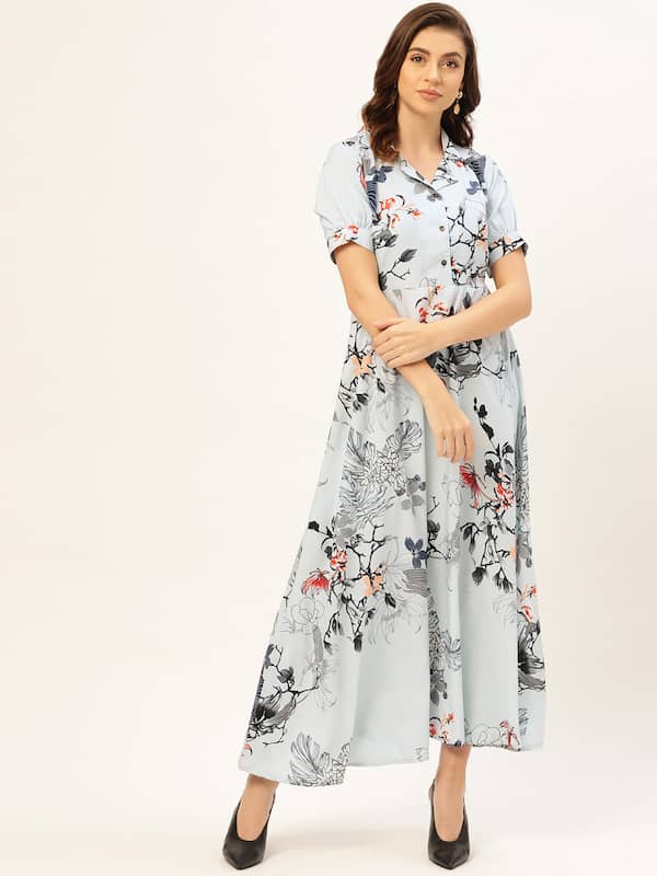 myntra floral dresses