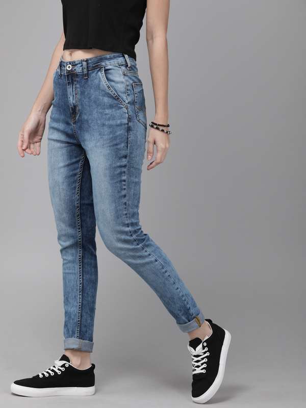 women's jeans jeggings on myntra