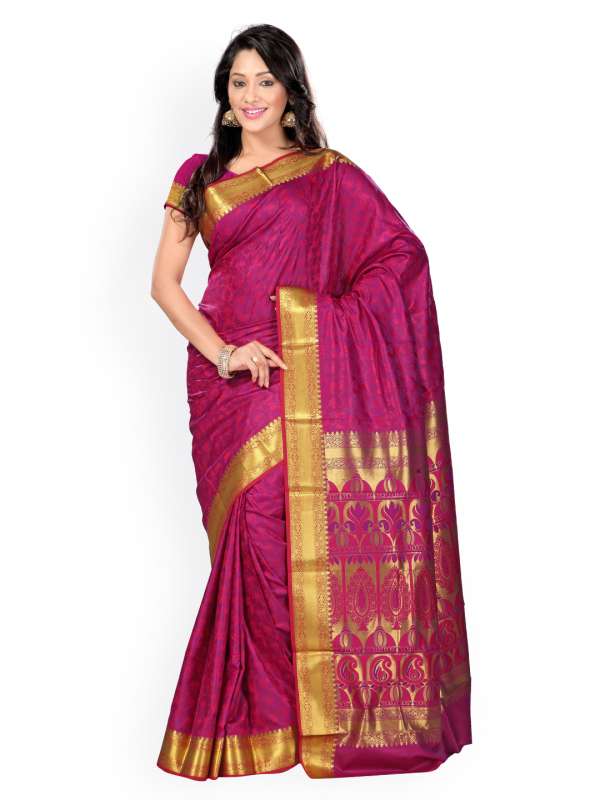 Myntra silk sarees below 1000 online