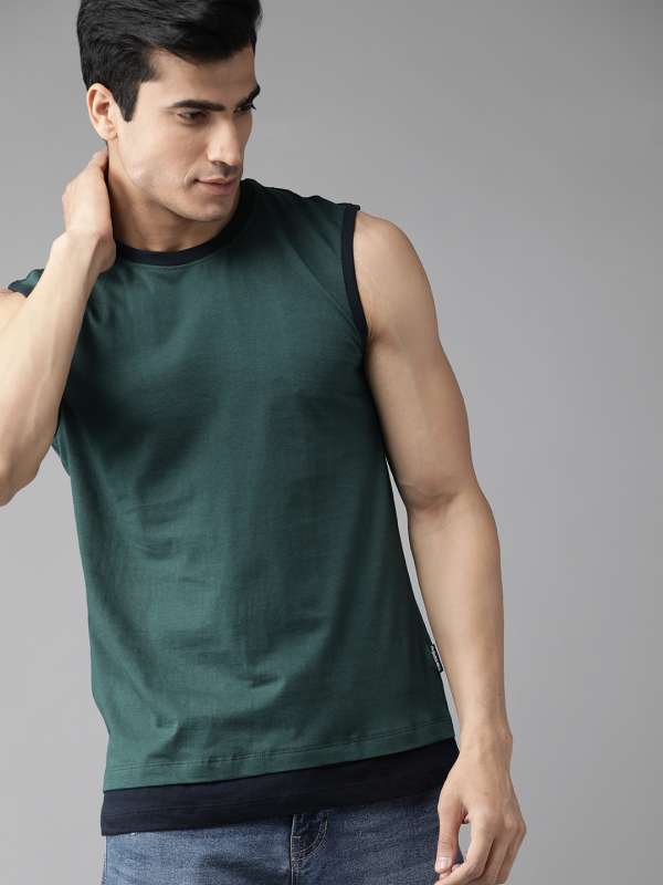sleeveless t shirt for men combo