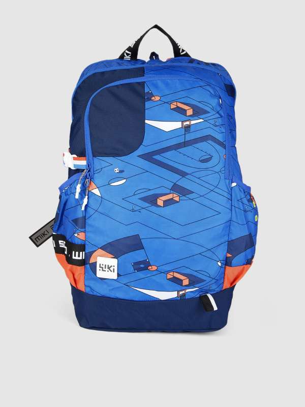Wildcraft blue 2025 graphic backpack