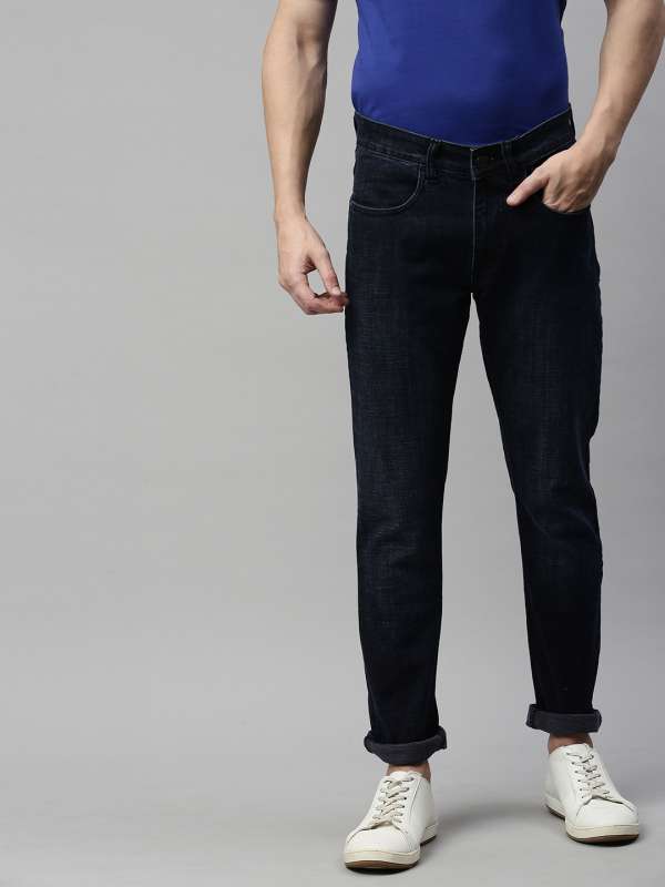 black jeans men myntra