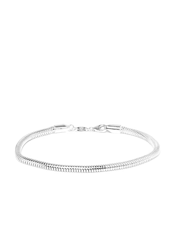 MADISON Silver Snake Chain Bracelet - Joulberry