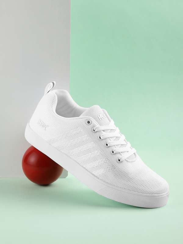 By Hrithik Roshan White Casual Shoes 