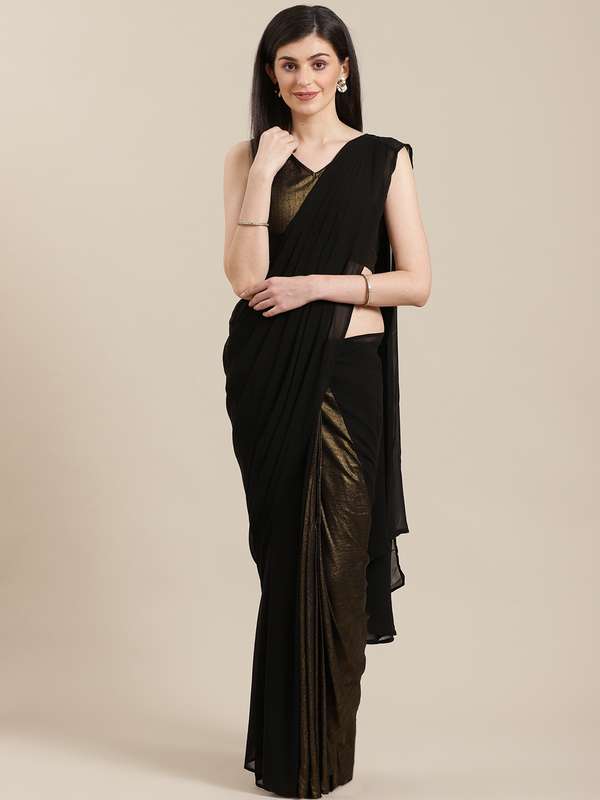 readymade saree myntra