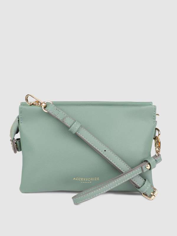 black handbag myntra