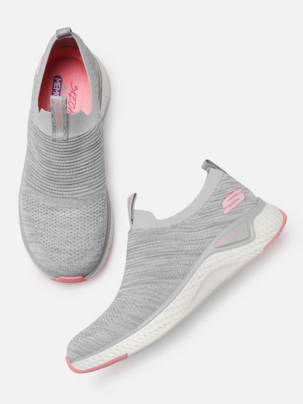gray women's sneakers