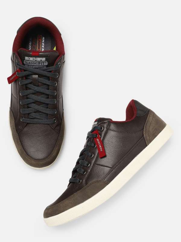 Skechers Men Brown Shoe Buy Skechers Men Brown Shoe Online In India